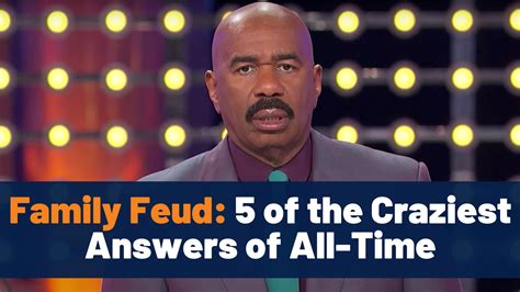 family feud funny answers|craziest family feud answers ever.